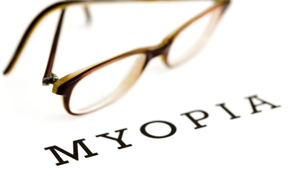 Glasses with Myopia