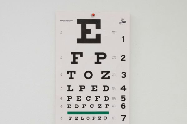 Eye chart
